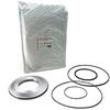 TRANSPEED JF015E RE0F11A CVT Transmission Pulley Piston Rebuild Repair Kit Master Kit with All Seals & Pulleys Compatible with Nissan Mitsubishi