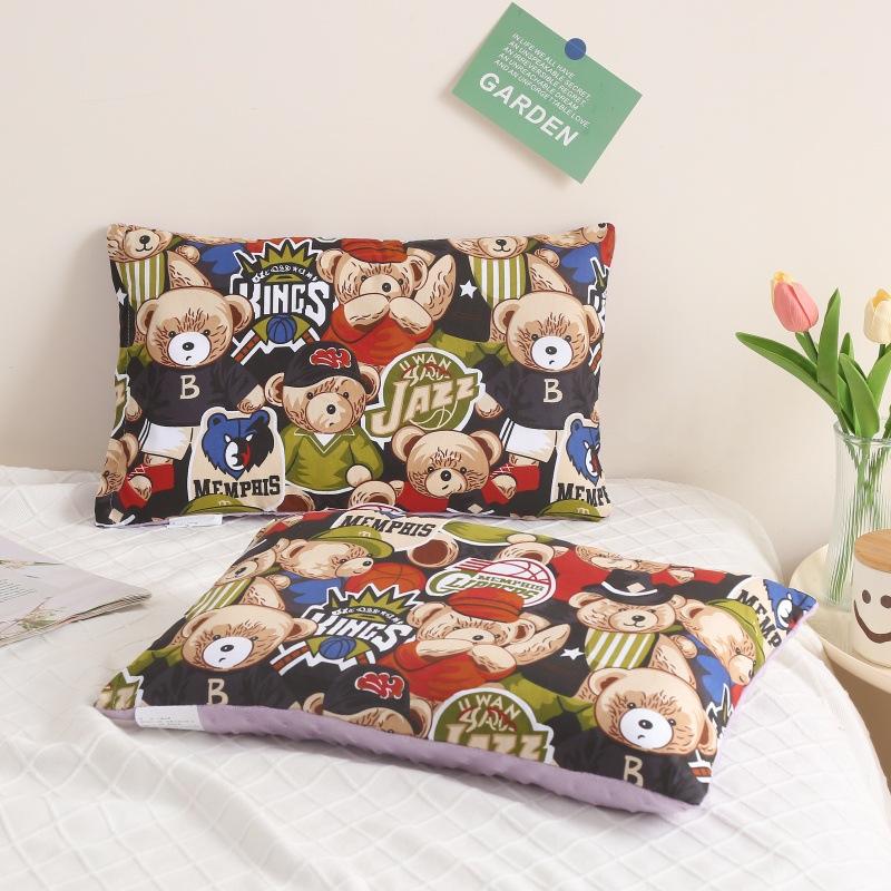 Class A Full Cotton Doudou Velvet Cartoon Small Pillow Kindergarten Students and Children Doudou Pillow Core Cervical Vertebrae Pillow Can Be Removed