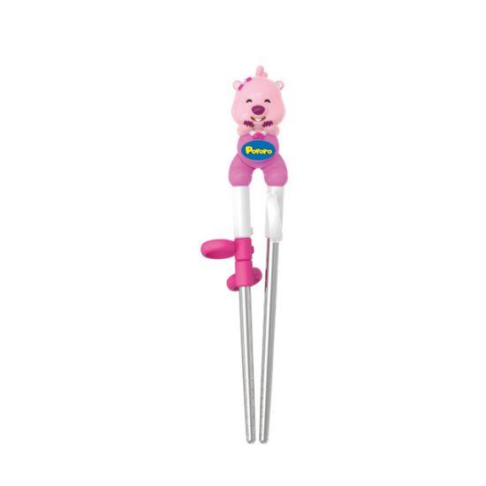 EDISON Pororo Step 1 Stainless Steel Training Chopsticks - Right-Handed