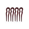 New Simple Matte Wave U-shaped Solid Color Hairpin Women Versatile Elegant Pan Hair Clip for Girl Hair Accessories