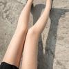Sexy Shiny Stockings Y2k Women Transparent Tights Goth Pantyhose Slim Thin Nylon Tights Black Starry Sky
