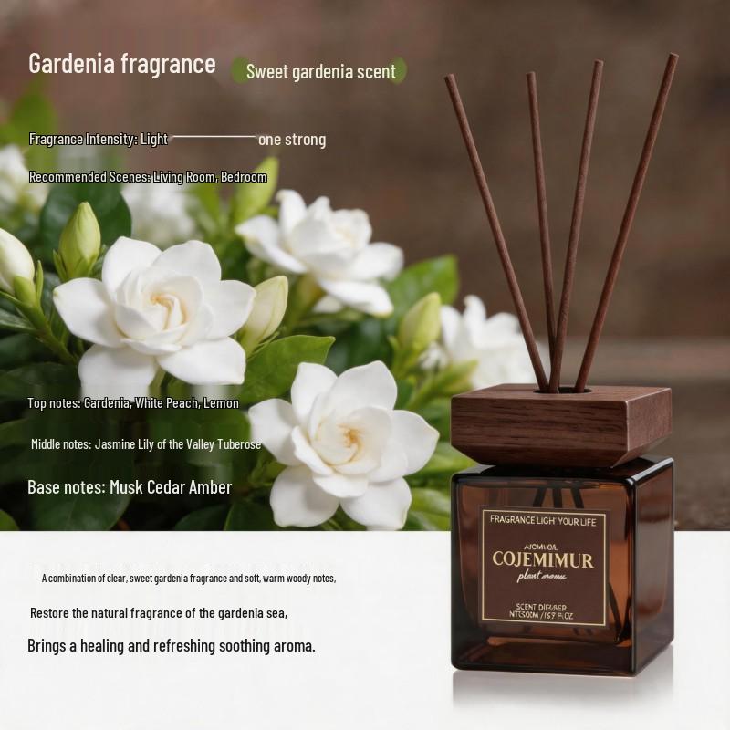 500ML Zen Tea Aroma Diffuser: Long-Lasting, All-Season Flameless Fragrance for Home & Hotel