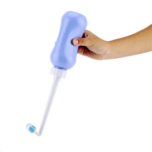 Portable Travel Bidet Bottle, Buttocks Washer, Manual, Easy To Use, Great for Traveling Abroad, Homecoming, Camping, Diaper Rash, and Nursing Care