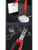 Compact Rechargeable Electric Screwdriver Set with Multi-functional Bits for Household Use