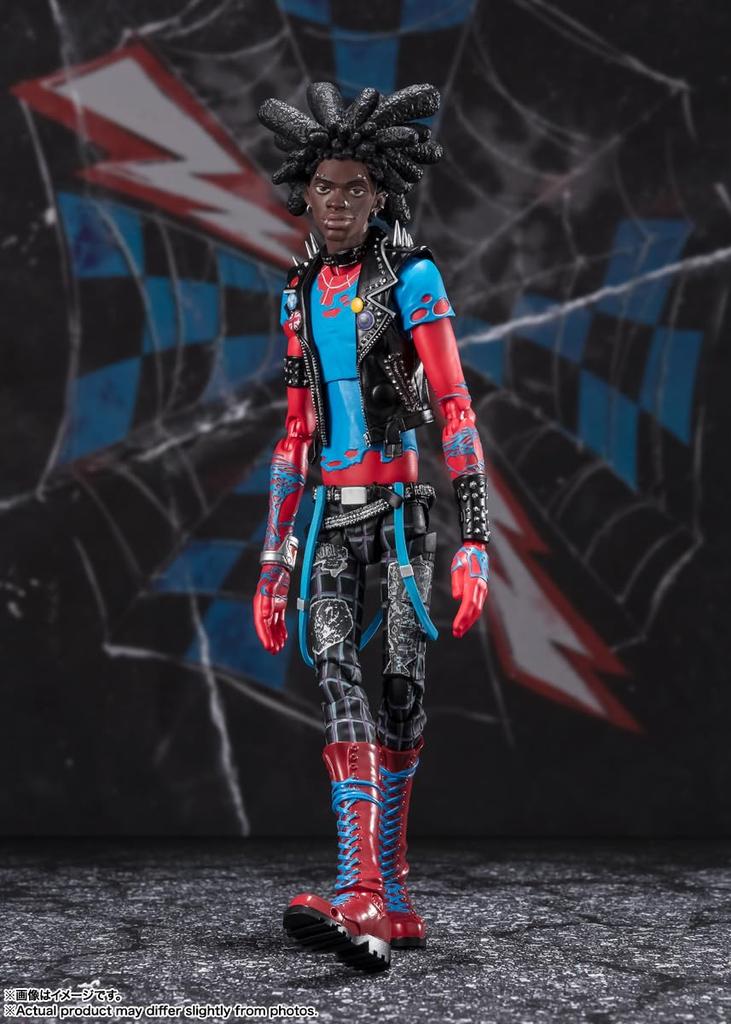 TAMASHII NATIONS S.H.Figuarts Spider-Punk (Spider-Man: Across the Spider-Verse) Approximately 175mm PVC & ABS Painted Movable Figure