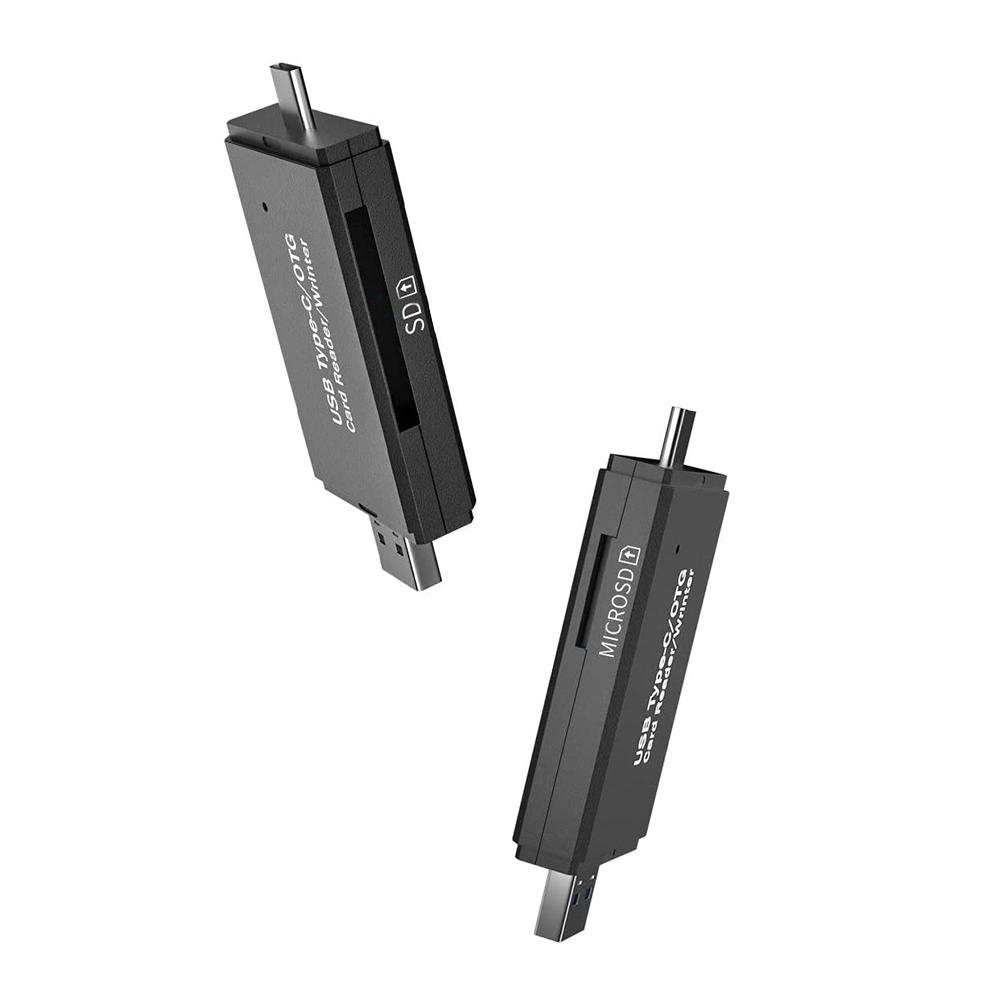 3 in 1 USB 3.0 OTG Micro TF SD Card Reader High-speed Flash Drive Card Adapter