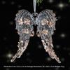 Green Glitter Christmas Hanging Ornament Sparkling Reindeer/High Heel/Tree /Snowflake Designs Pendants With Ribbon Decor