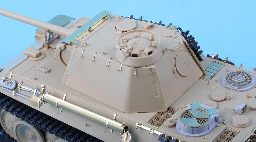 Tetra Model 1/35 ME Series German Panther G Tank (AC) Plastic Model Parts ME3561