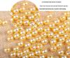 High Gloss ABS Imitation Pearl Beads: 3mm-20mm, Round, Straight Hole, Pure White/Rice White, DIY Crafting