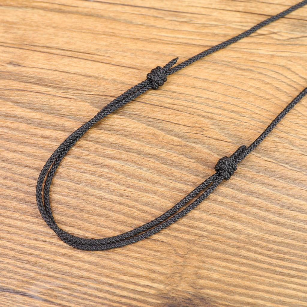 Four Divine Beasts Carved Onyx Azure Dragon Lucky Charm Adjustable Length [KOAI] Pendant/Necklace - - Men's & Women's