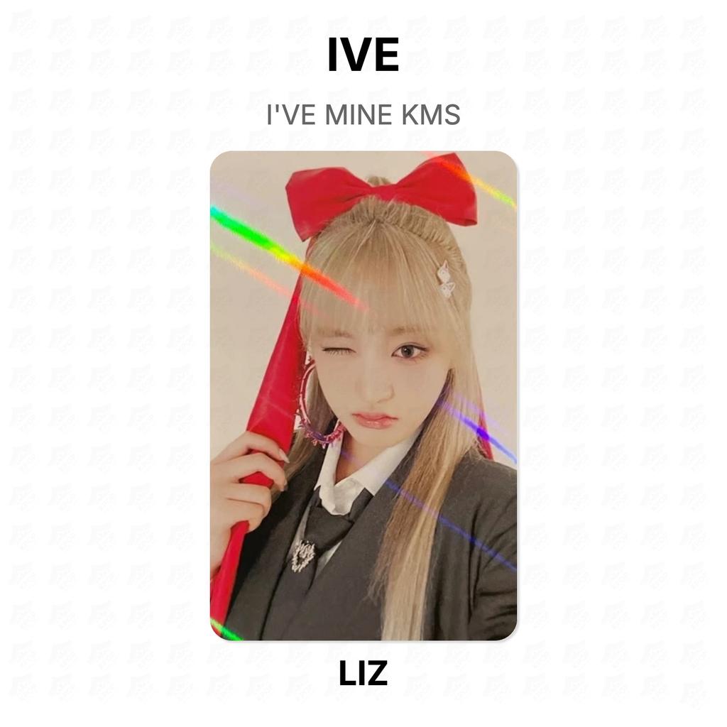 IVE I'VE MINE KMS Official Photocard