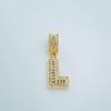 European Rock Candy Necklace: 26-Letter Pendant, Hip Hop Fashion Jewelry Accessories