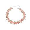 Multi Colours Girl Lace Gothic Choker for Women Sexy Fashion Peach Flower Blossoms Necklace Lady Neck Jewelry Accessories