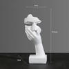 European Resin Abstract Mask Statues Miniature Collectible Figurines for Home Office Study Desktop Decoration Ornaments Gifts