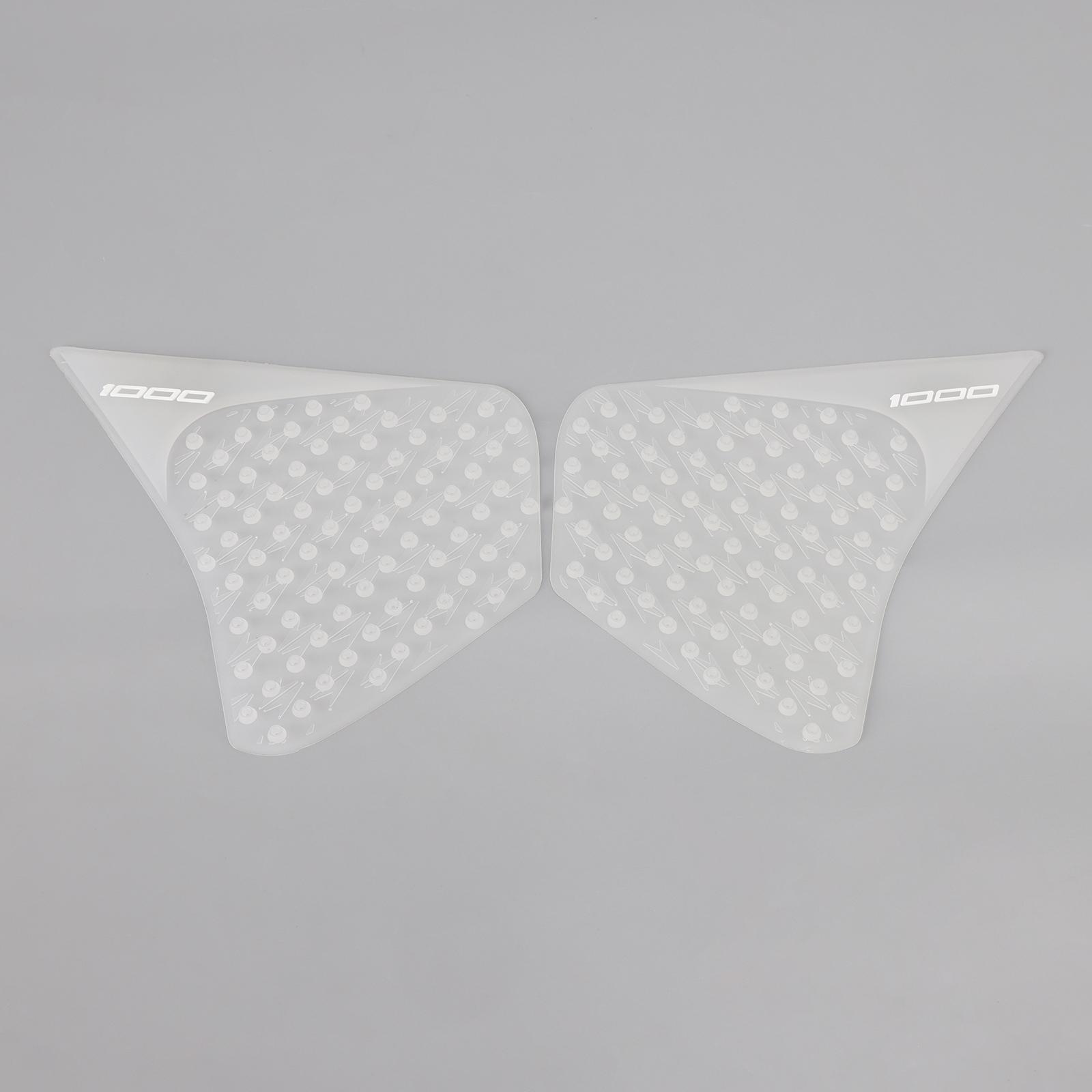 

Transparent Side Tank Traction Grip Knee Pads For Kawasaki Z1000 2015-2021