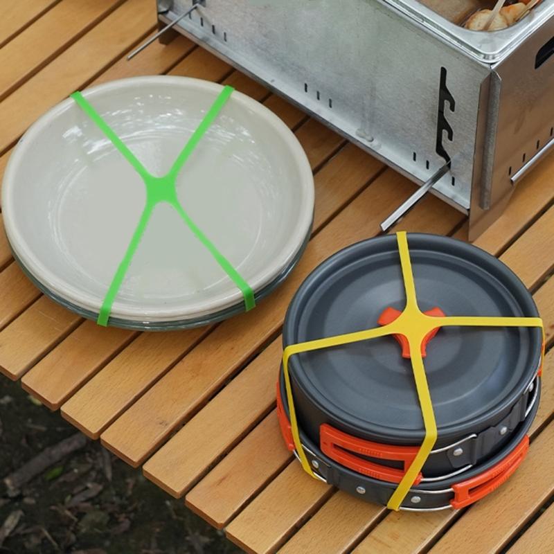 10 st Elastiska H-band för Bokbindning, Konstprojekt & Utomhusbruk, Silikon Gummiband H-band i Flera Färger, 2 Storlekar