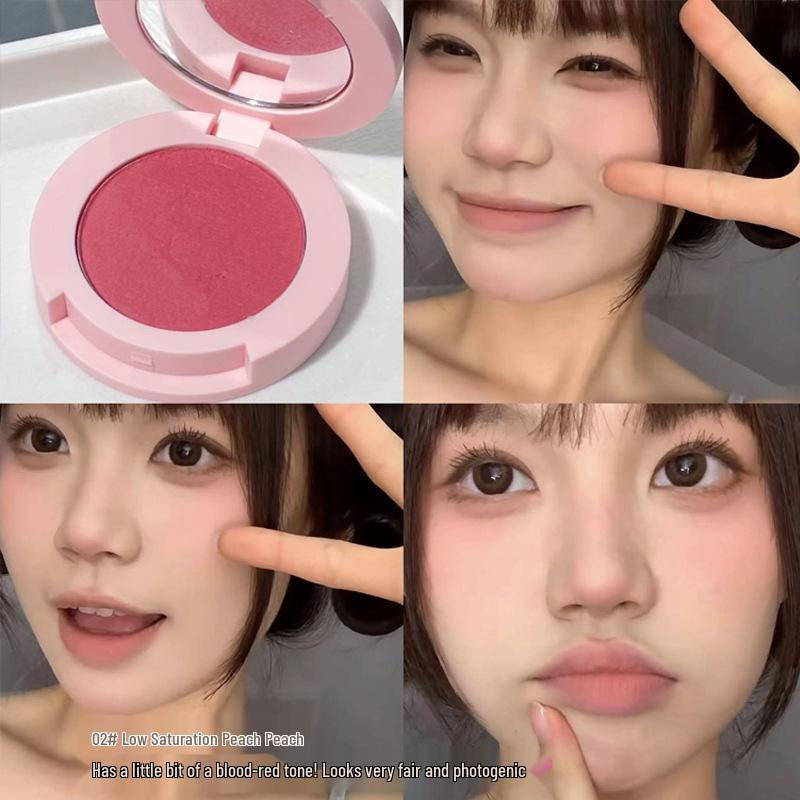 Soft Matte Blush Cream: Natural Brightening Vitality Rouge