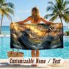 Custom Text Beach Towel, Soft Absorbent Swimming Multi-use TowelWorld of Warcraft