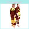 Fun Kids Indian Costume In Bright Colors Made With Premium Polyester Ideal For Themed Performances