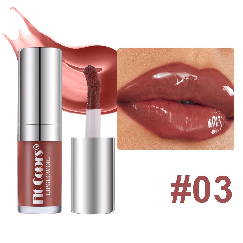 Moisturizing Mirror Effect Lip Glaze, Available In 6 Colors, Refreshing Non-Greasy Formula, Glossy Shine and Long-Lasting Wear Liquid Lipstick Makeup
