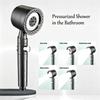 High-Pressure Handheld Shower Head Water-Saving Design with One-Key On/Off Switch Durable for Bathroom Home Shower Accessory