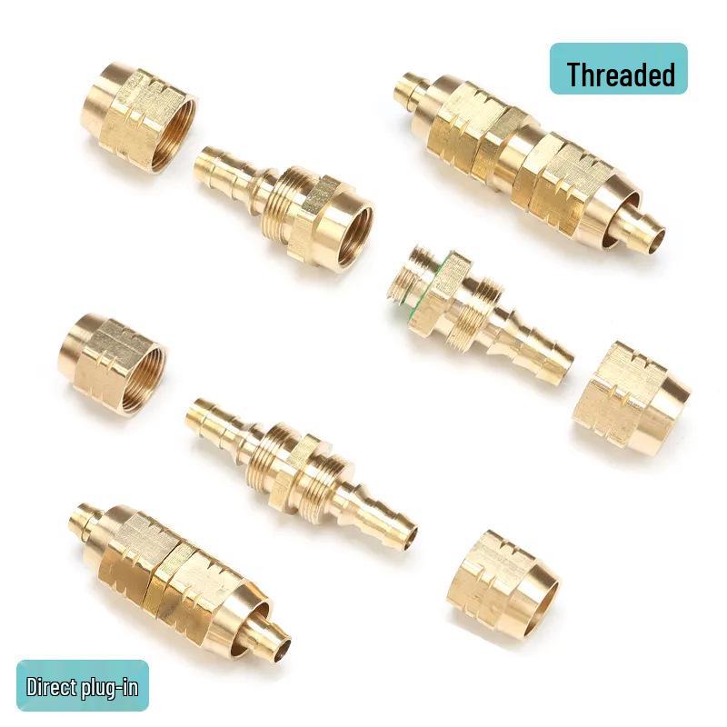 Leak-Proof Agricultural All-Copper High-Pressure Hose Connector for Water Pipe Repair