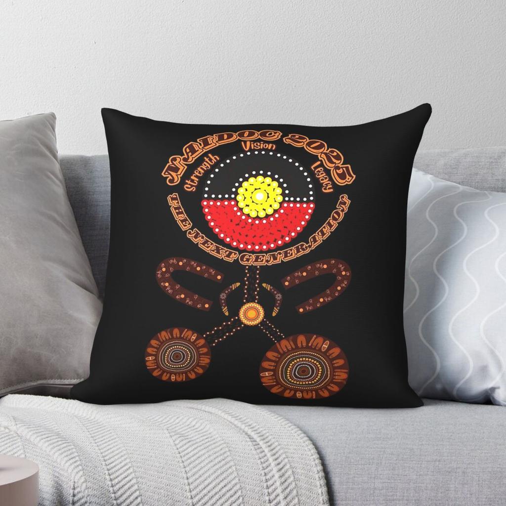Indigenous Dot Pillowcase Polyester Linen Velvet Pattern Zip Decorative Throw Pillow Case Sofa Seater Cushion Cover