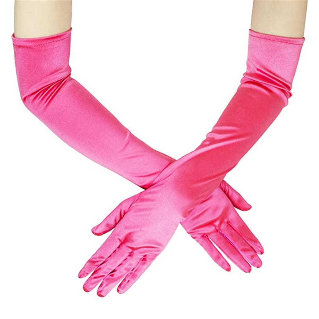 Wedding Gloves Satin Long Gloves For Women Formal Performance Gloves Satin Gloves Dance Gloves Banquet Gloves Prom Glove
