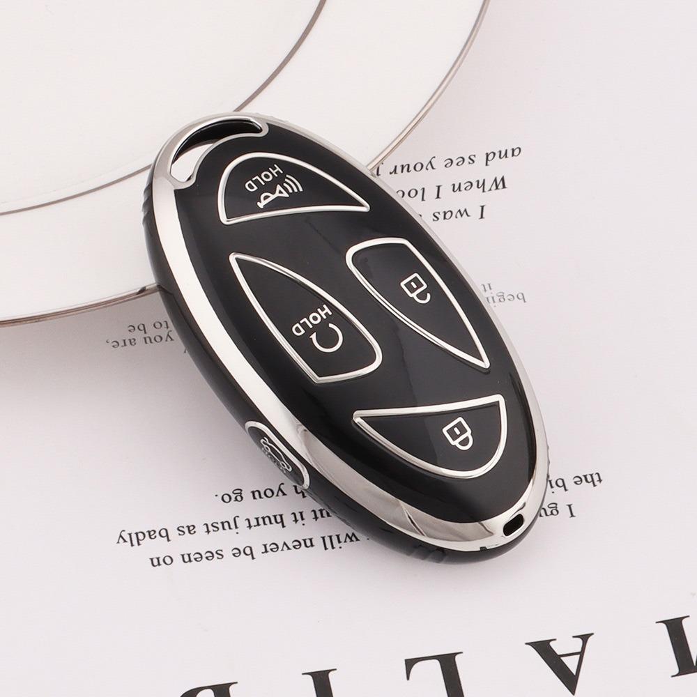 

TPU 5/7 Кнопок Чехол для Ключа Автомобиля Портативный Модный Чехол-Брелок Защитный Чехол для Ключа для Hyundai Grandeur GN7 loni q6 Автоаксессуары