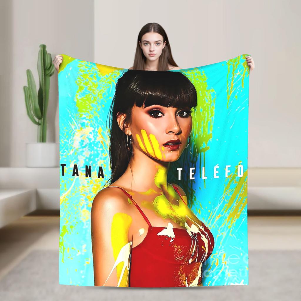 Singer Aitanaed Album Ocana Blanket  Travel Office Flannel Bedding Throws For Home Decor Warm Soft Customized Quality Bedspread