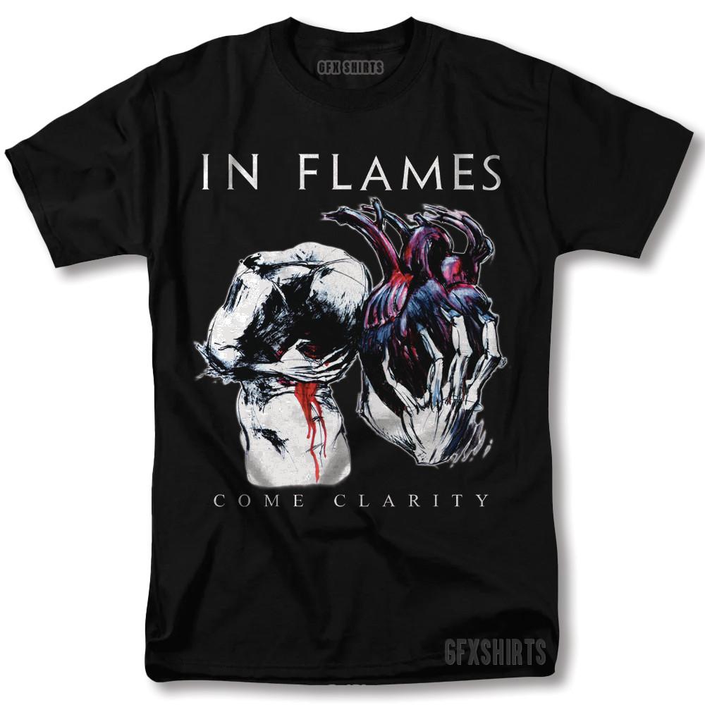

Футболка In Flames Come Clarity Концертний Рок Винтажный Графічний Дизайн Футболка M