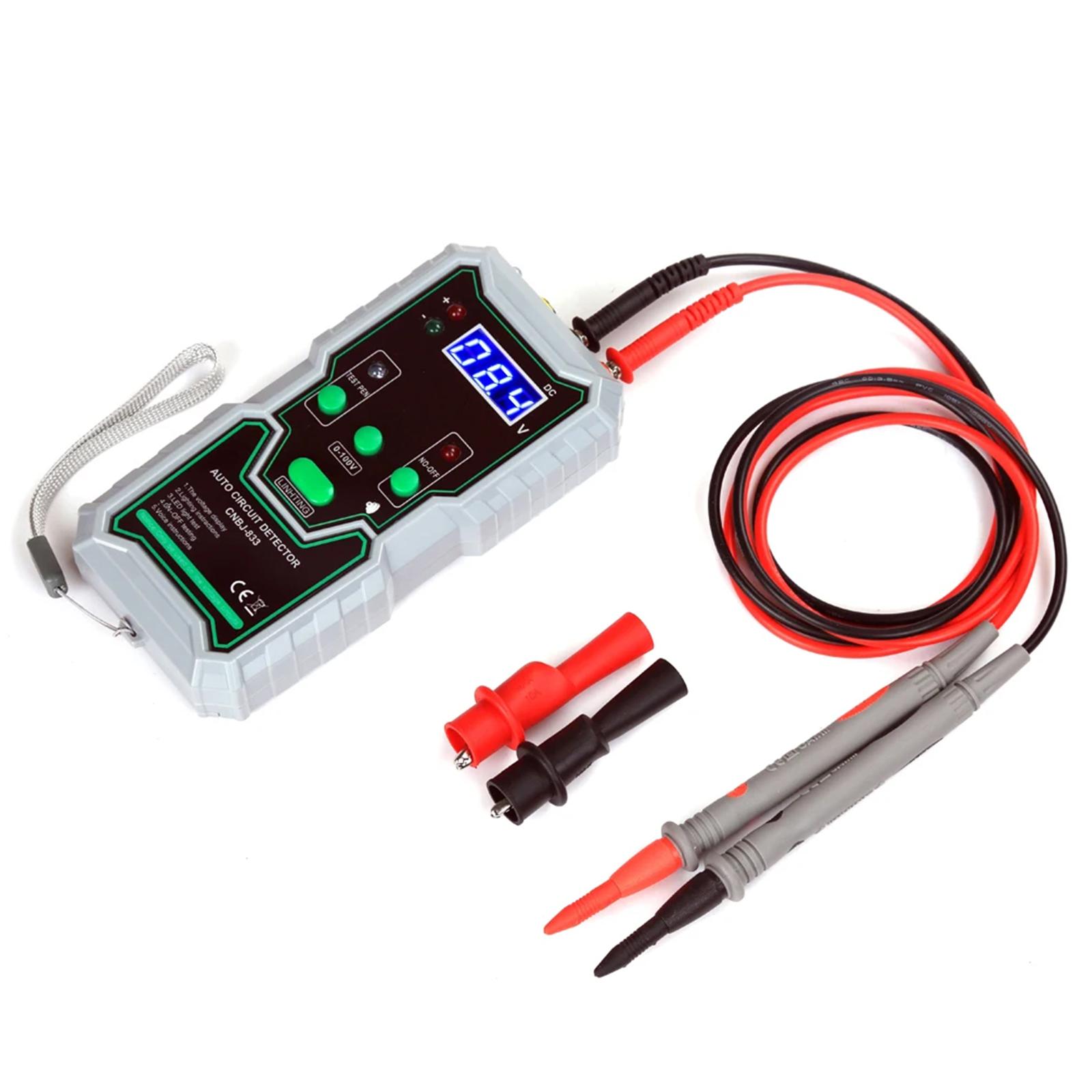 Car Circuit Fault Tester Multifunctional Diagnostic Test Tool Circuit Detector 0-100V Vehicle Circuit Breaker Finders 1