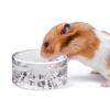 Niteangel Hamster Feeder Water Bowl Mount Fuji Series Glass Bowl Feeding Suitable for Pygmy Hamster Syrian Hamster Gerbil Mouse and Other Small Pets