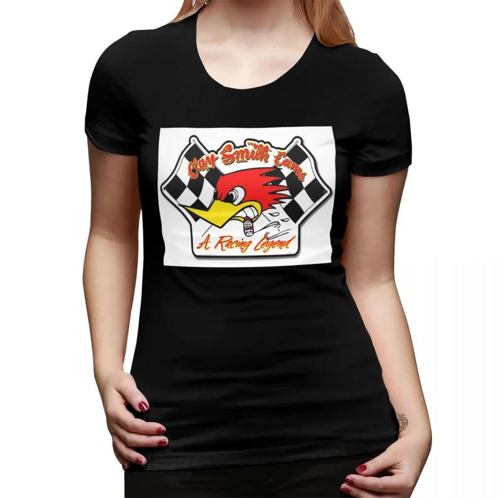 Made In The USA Street MrHorsepower Clay Smith Cams TShirt for Women Streetwear T Shirts Womens Tees Short Clothes Tops