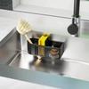 Well-ventilated Kitchen Sink Organizer Space-saving Sink Sponge Storage Basket  Soap