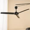 27.5inch Small Ceiling Fan 3 Blade Modern Indoor Outdoor Ceiling Fan with Quiet Motor for Bedroom 220V 50Hz