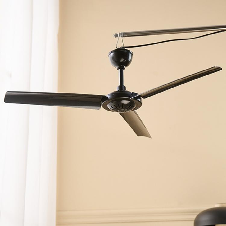 27.5inch Small Ceiling Fan 3 Blade Modern Indoor Outdoor Ceiling Fan with Quiet Motor for Bedroom 220V 50Hz
