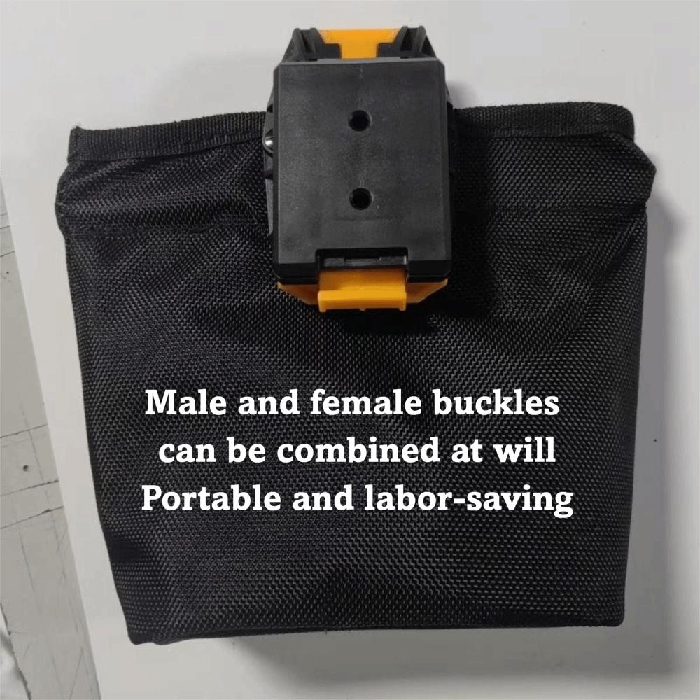 Quick Attach Waist Buckle Sturdy ABS Tool Belt High Quality Waist Bag Clip  Professional Use