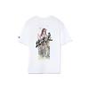 Li Ning Sport Trend Serie Leuke Logo Print Korte Mouw T-shirt Heren Tops Wit AHSR535-3