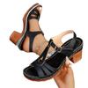 Foreign Trade Summer New Women's Wedge Platform Sandals Cross-border Large Size Fish Mouth Wedge Sandals