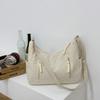 Tote Bag Large Capacity Student Spring Versatile Casual Crossbody Bag Women Trendy Dumpling Bag