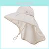 Outdoor Sun Hat With Wide Brim And Breathable Polyester Fabric For Summer Beach And Vacation