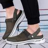 2025 Large Size Mesh Women's Shoes Spring and Summer Daily Cool Slippers One Pedal and Half Drag Breathable Lightweight Air Cushion Women's Shoes