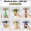 Stainless Steel Table Bottom Can Opener Cabinet Mounted Jar Lid Remover  Kitchen Tool