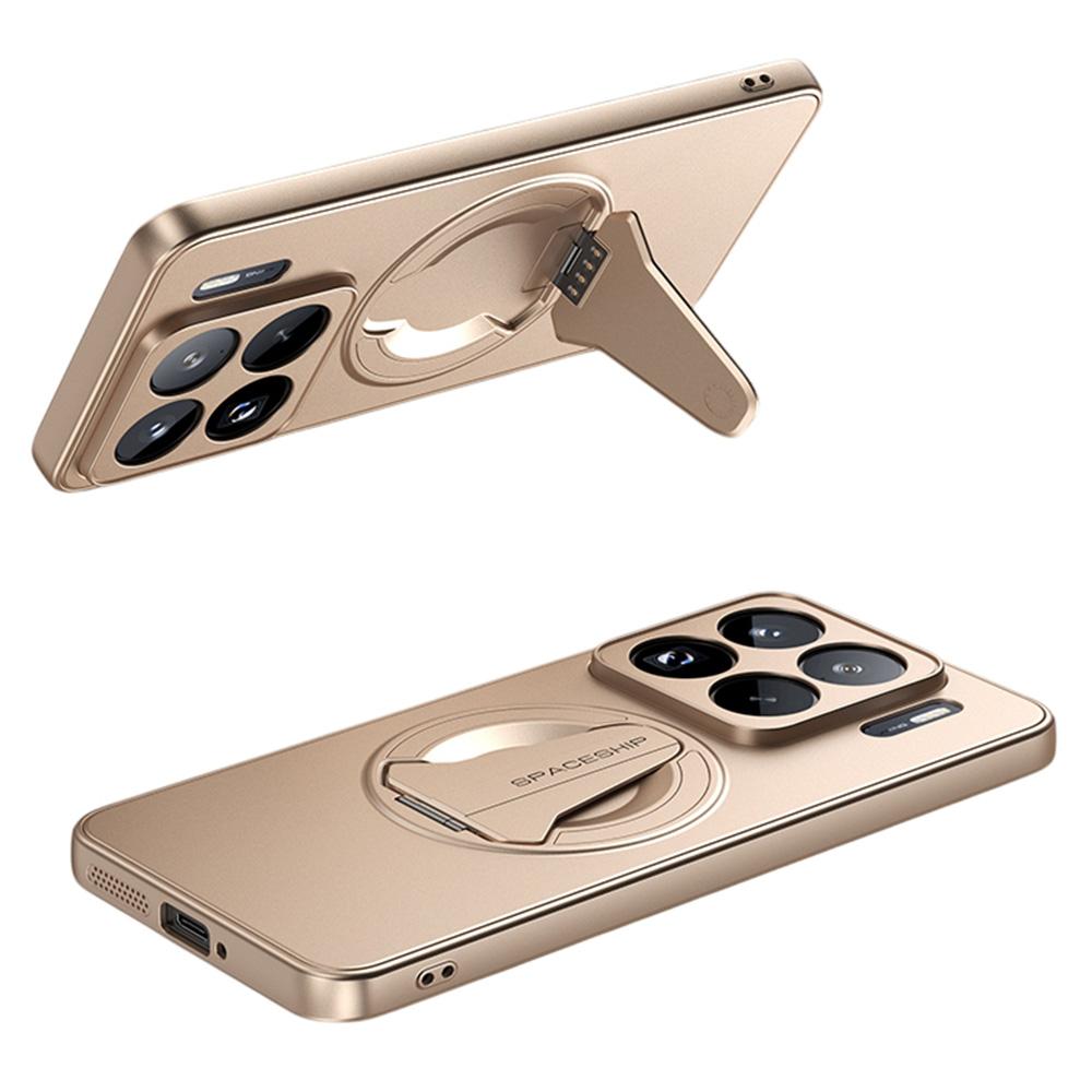 Pro pouzdro Xiaomi 15S Pro Kompatibilní s MagSafe Skrytý stojánek Matný PC TPU zadní kryt na telefon s povrchem na dotek