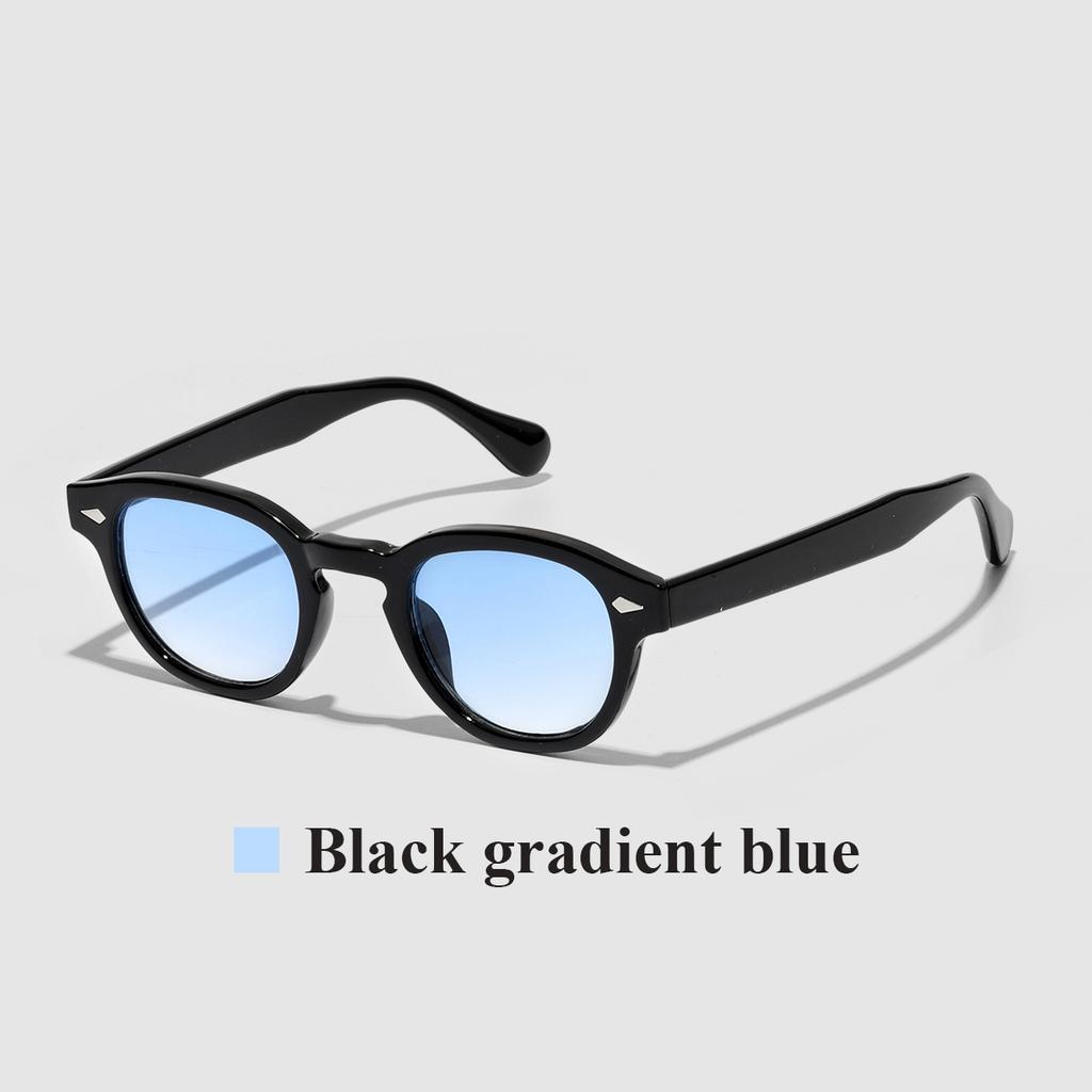 Ruiao  Retro round man and women Sunglasses Designer Famous Brand Luxury Vintage Shades Eyewear for Small Faces sun glasses