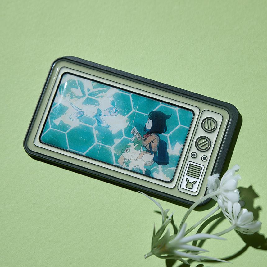 

[Pokemon] Pokemon Store TV Monitor Style Magnet (Liko & Terapagos)