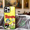C-Cartoon C-Character P-Popeye-E  Phone Case For iPhone17,16,15,14,13,12,11 Plus,For Magnetic Wireless Charge Cover