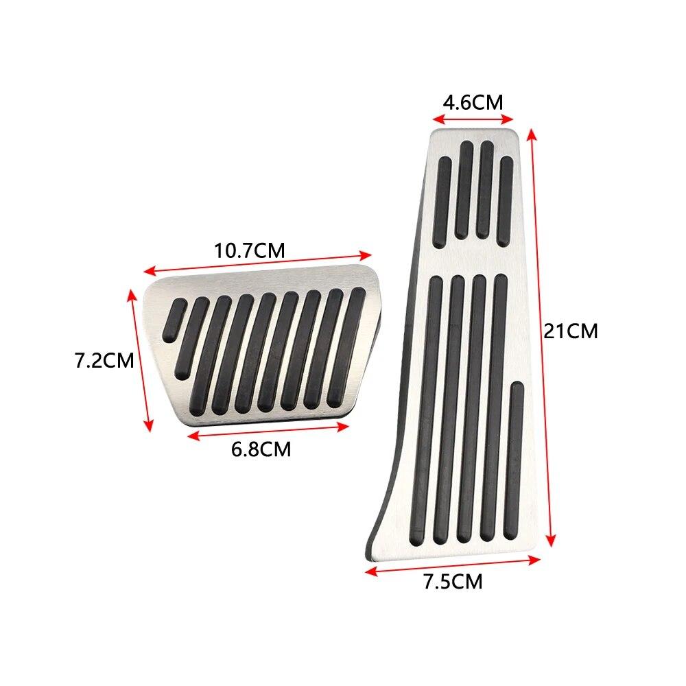 Car Foot Pedals Gas Brake Pedal Cover for BMW 5 6 7 Series F01 F07 F10 F11 F06 F13 X3 F25 X4 F26 Z4 E89 E85