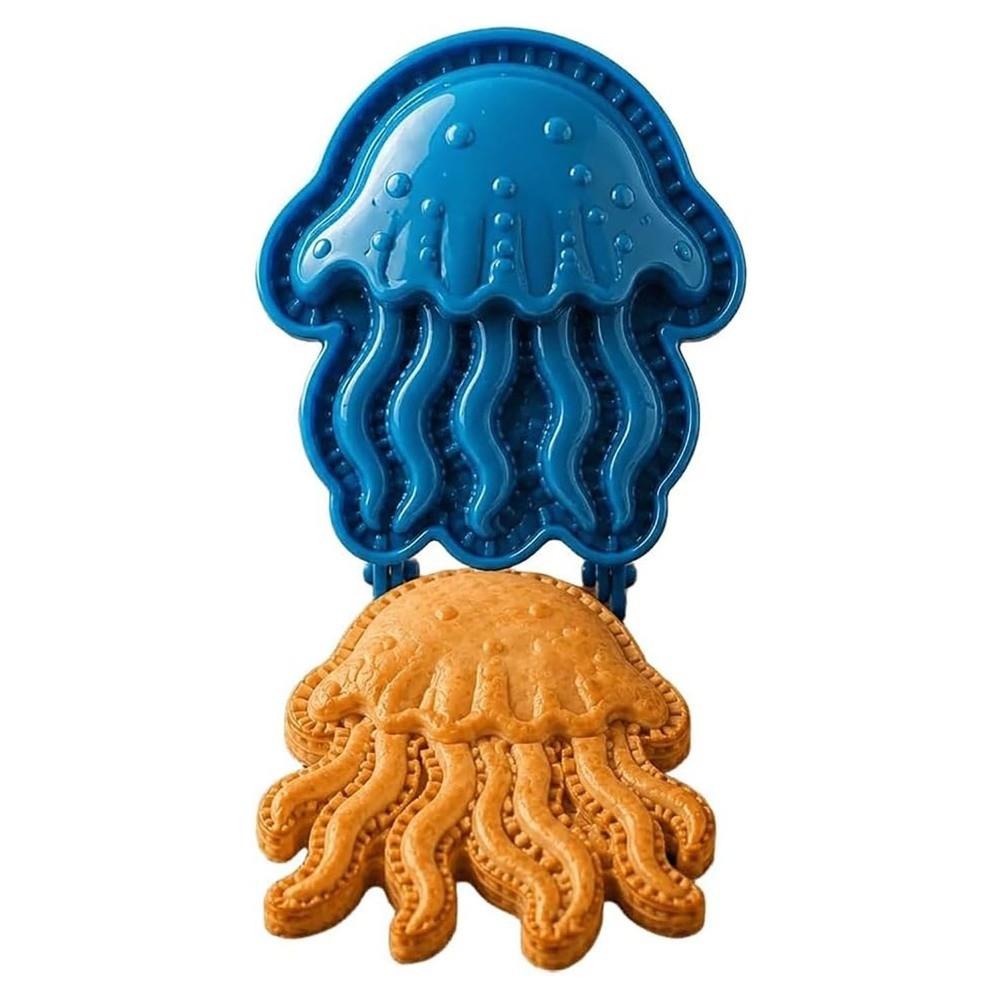 Ocean Animal Ocean Filled Pie Press Collection Handmade Cookie Molds  for Christmas Party Potluck